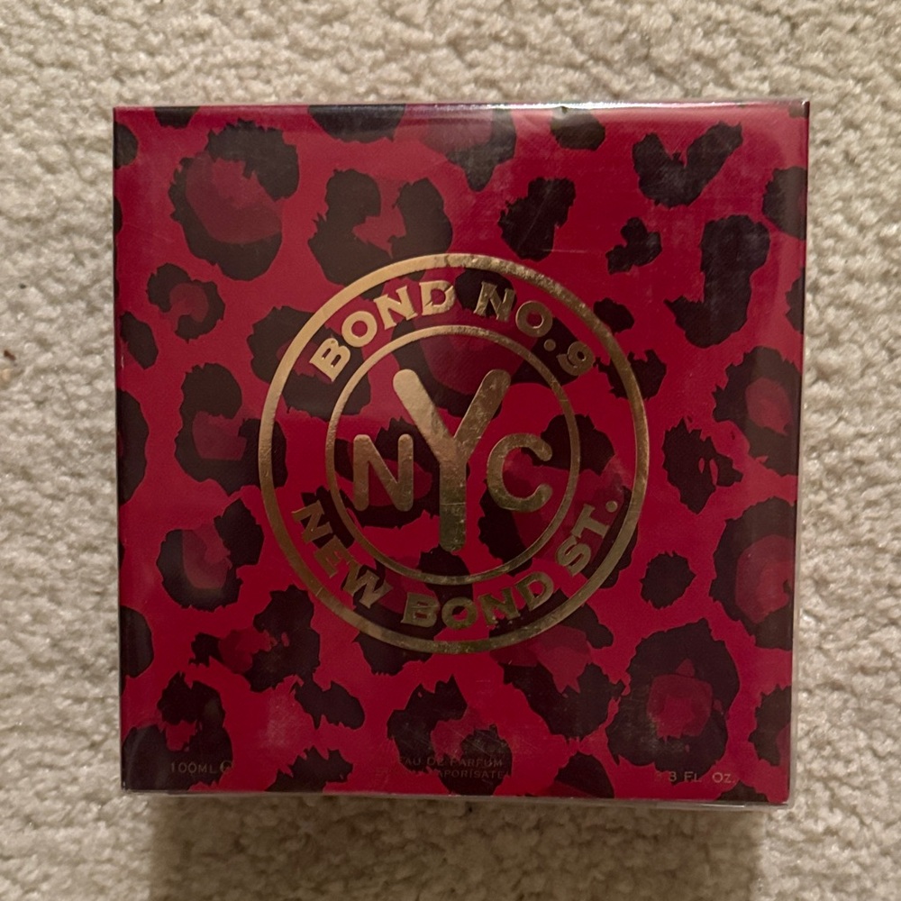 New Bond St. Perfume - Red and Gold